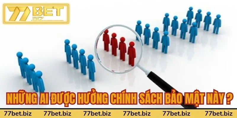 Chính Sách Bảo Mật Tại Nhà Cái 77Bet Những ai được hưởng chính sách bảo mật này ?